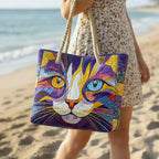 Χειροποίητη Τσάντα Θαλάσσης – Cattitude