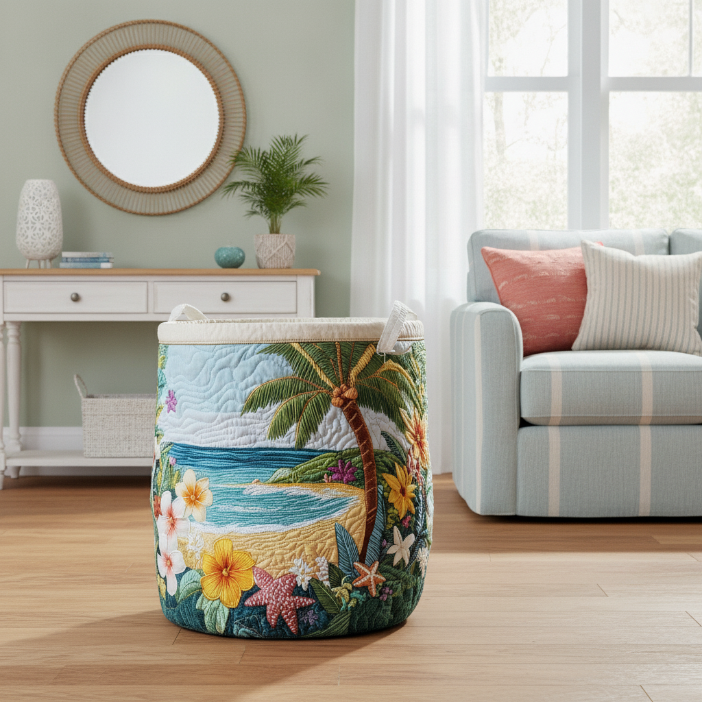 Καλάθι Απλύτων – Coastal Charm
