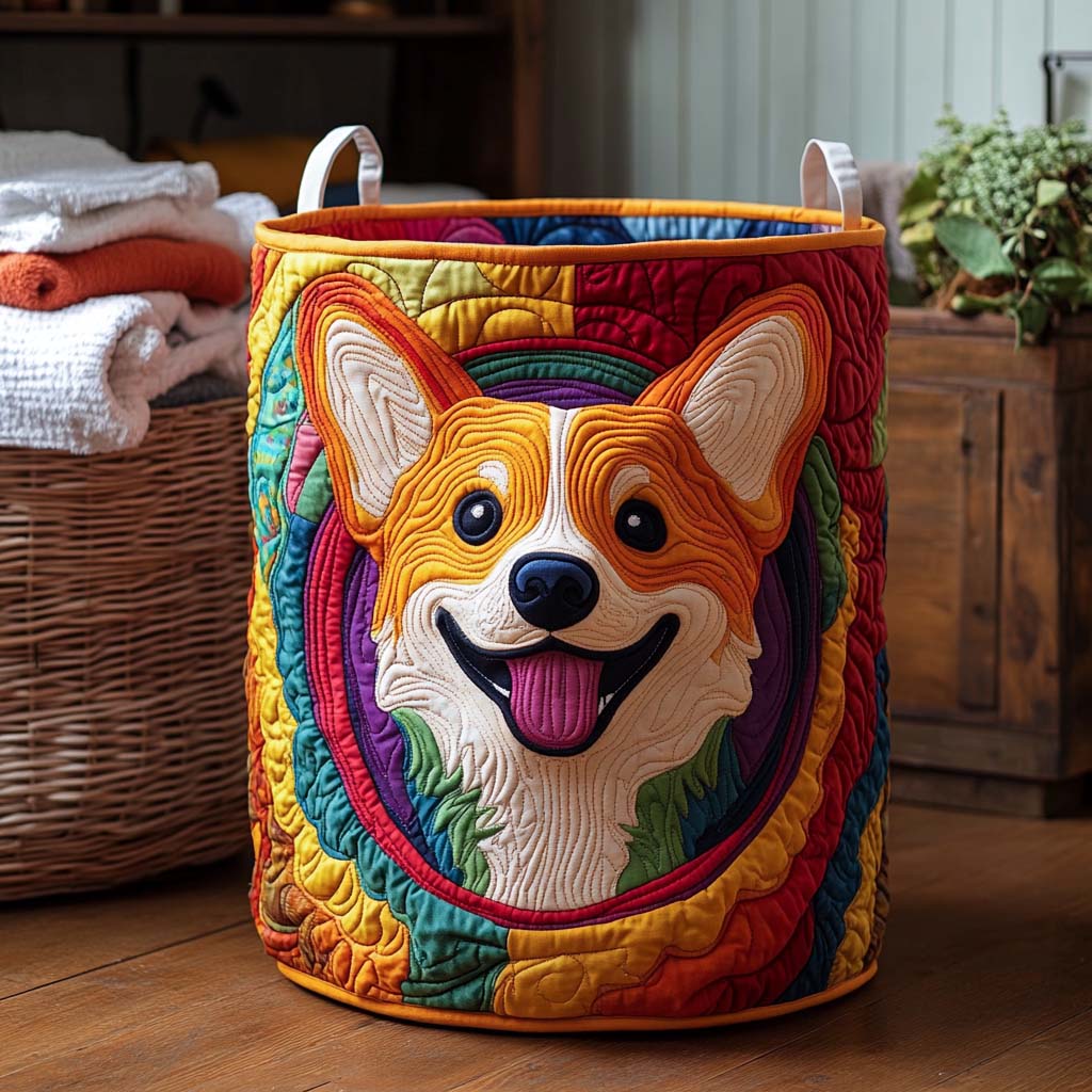 Καλάθι Απλύτων – Corgi Colour