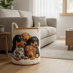 Καλάθι Απλύτων – Dachshund Dream