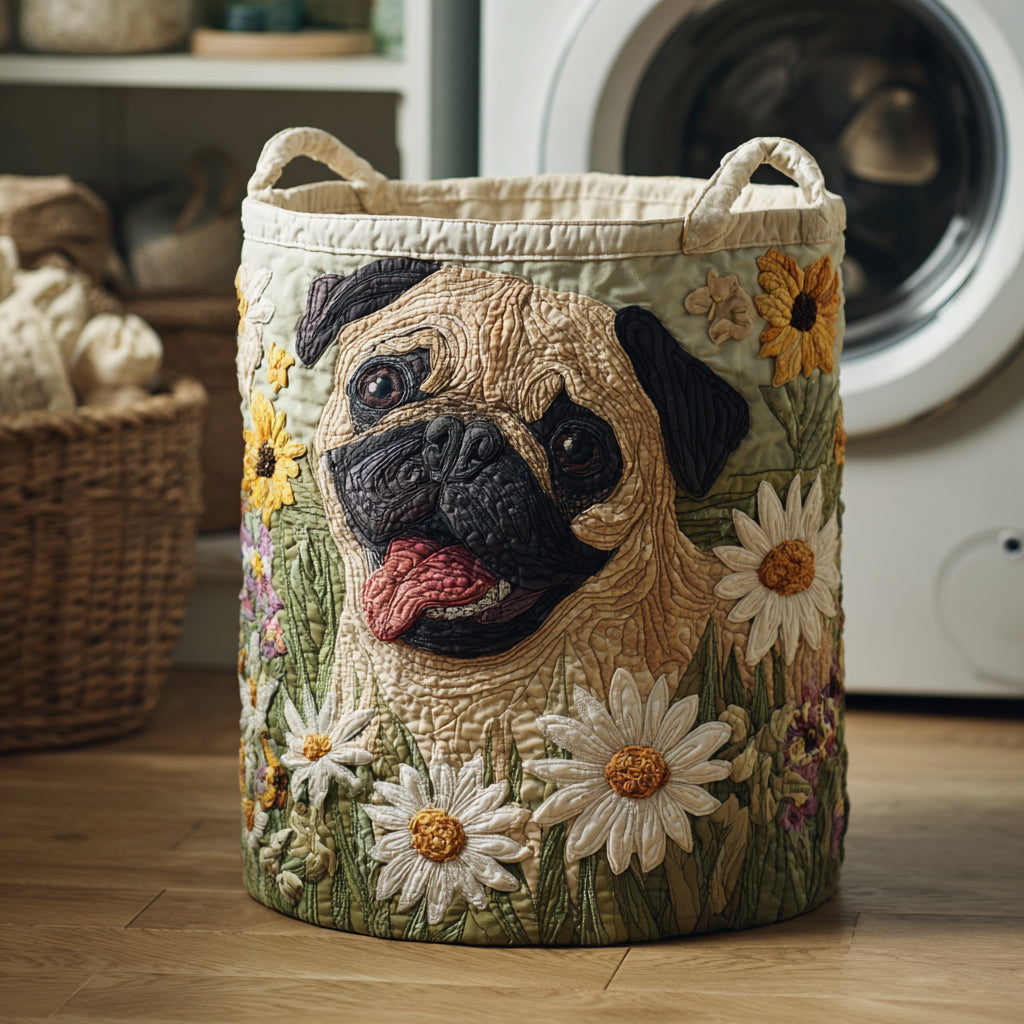 Καλάθι Απλύτων – Daisy Pug