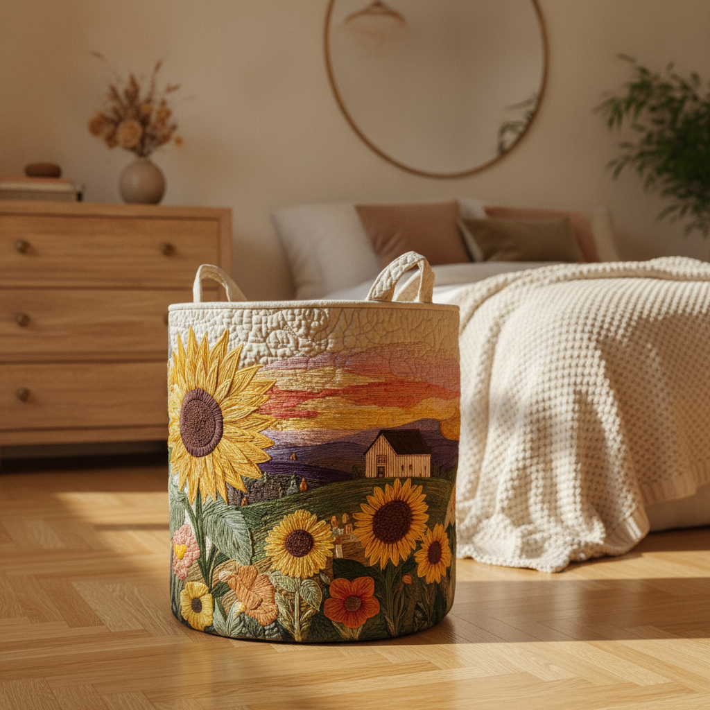 Καλάθι Απλύτων – Flourishing Sunshine