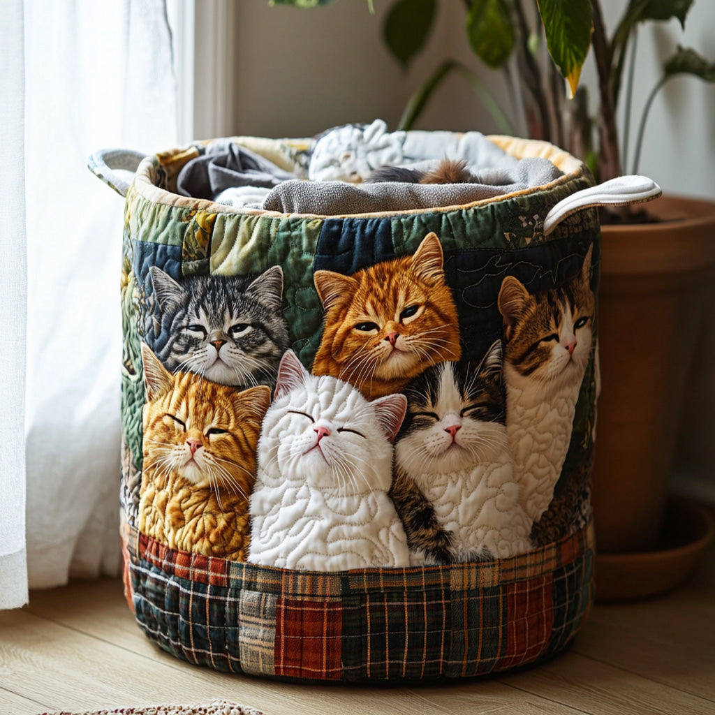 Καλάθι Απλύτων – Happy Whiskers