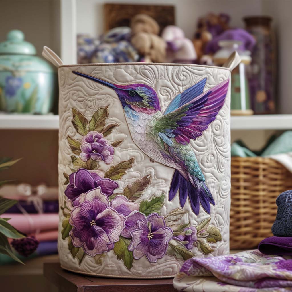 Καλάθι Απλύτων – Hummingbird Blossoming