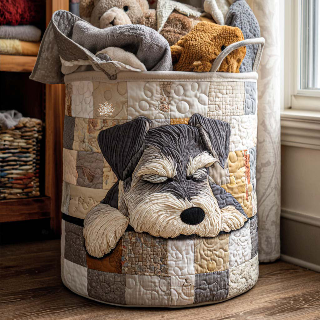 Καλάθι Απλύτων – Sleepy Schnauzer