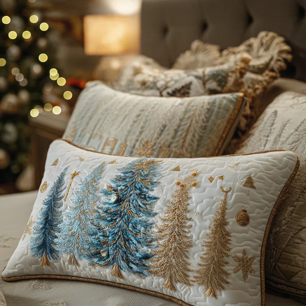 Καπιτονέ Μαξιλαροθήκη – Festive Forest