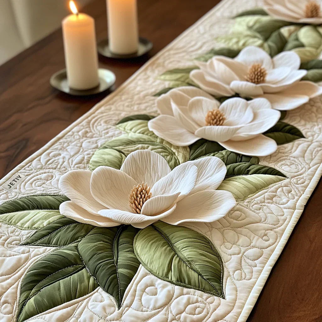 Καπιτονέ Ράνερ Τραπεζιού – Floral Elegance