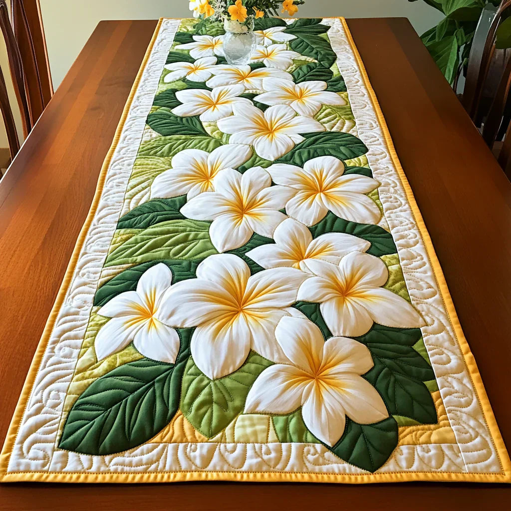 Καπιτονέ Ράνερ Τραπεζιού – Plumeria