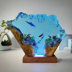 Λάμπα από Ρητίνη — Ljus Havsbotten
