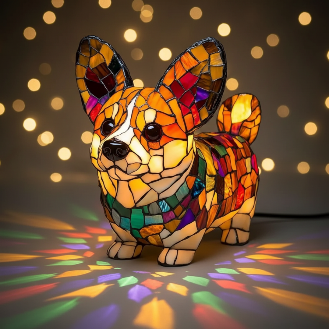 Λαμπερό Corgi – Καλλιτεχνική Φιγούρα