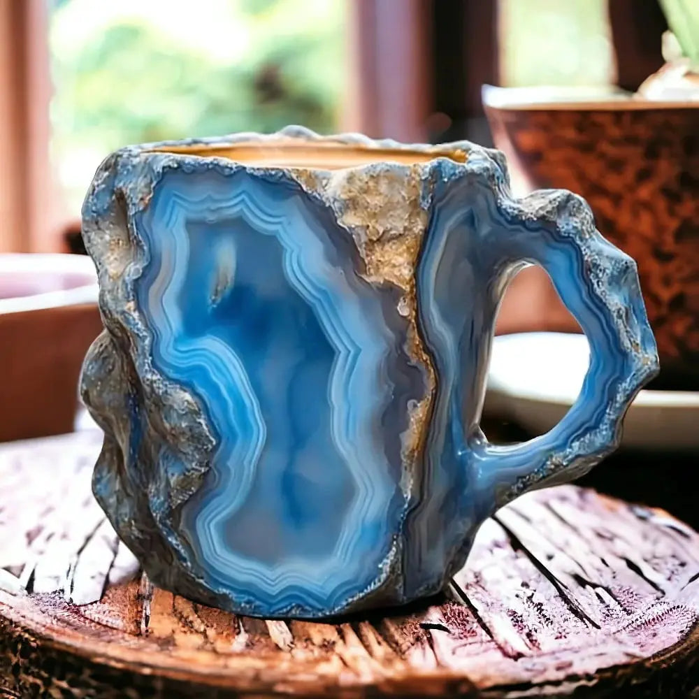 Mineralkristall Kaffemugg