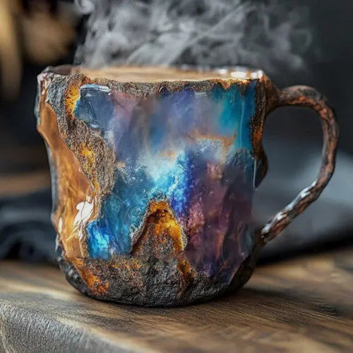 Mineralkristall Kaffemugg
